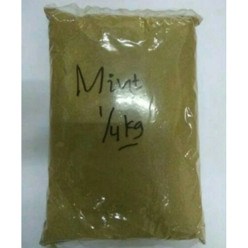 

Bubuk Daun Mint Murni 500gr Asli Herbal