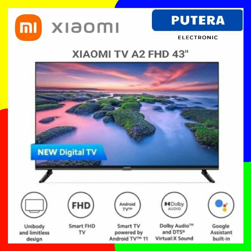 XIAOMI ANDROID TV 43 inch FHD 43A2 / A2