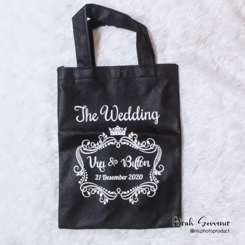 

Souvenir Goodiebag uk. 20 x 25 cm free sablon