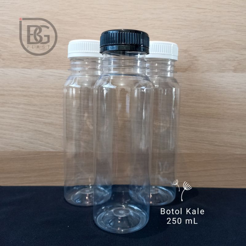 Botol Kale 250 ML - Botol Minum PET Kemasan
