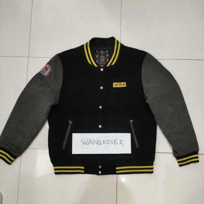 Jaket Varsity Korea