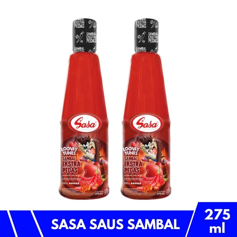 

Sasa Saus Sambal Ekstra Pedas 275 ml Pet