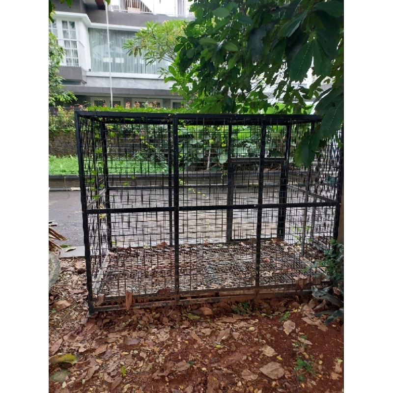 Kandang Anjing Ukuran Besar Besi Kokoh