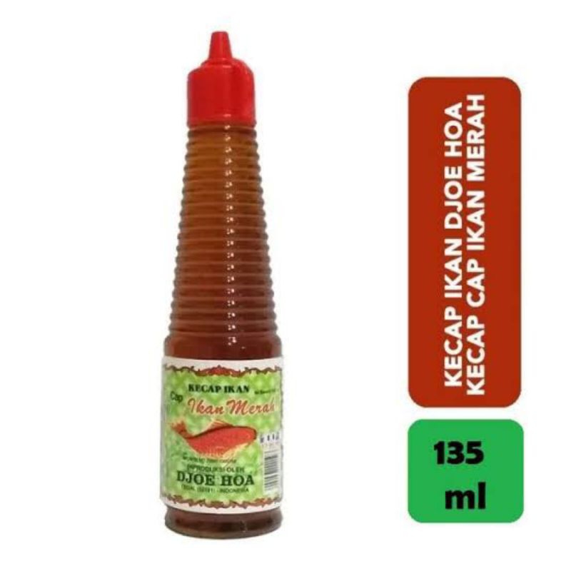 

Kecap ikan cap ikan merah Djoe Hoa 135ml