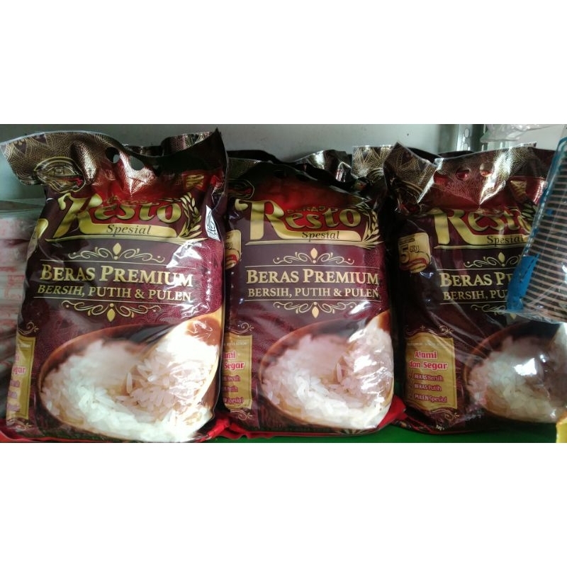 

Resto beras premium 5 kg
