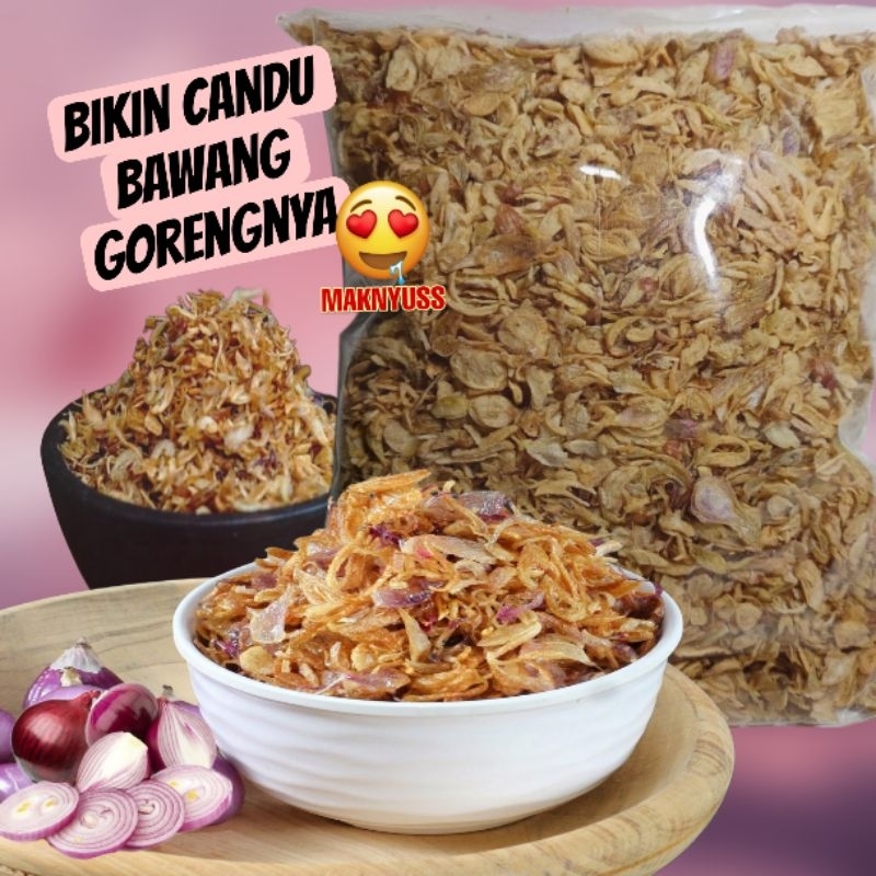 

Bawang Goreng Brebes Grade B Kemasan 500 Gram