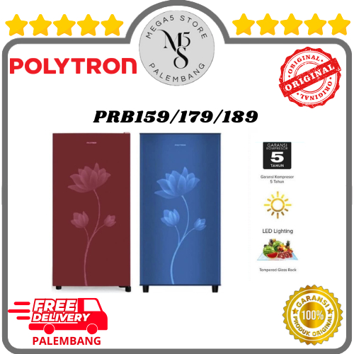 Kulkas Polytron 1 Pintu PRB159 / PRB179 / PRB189 Kulkas 1 Pintu Polytron Kulkas Satu Pintu