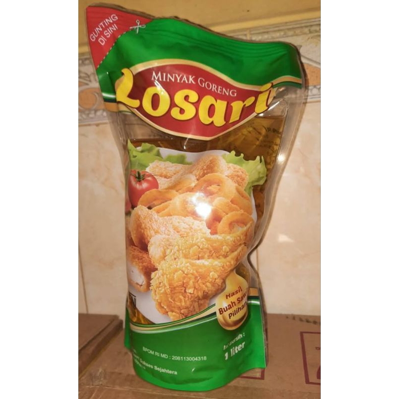 

Minyak goreng Losari 1L (Ecer)
