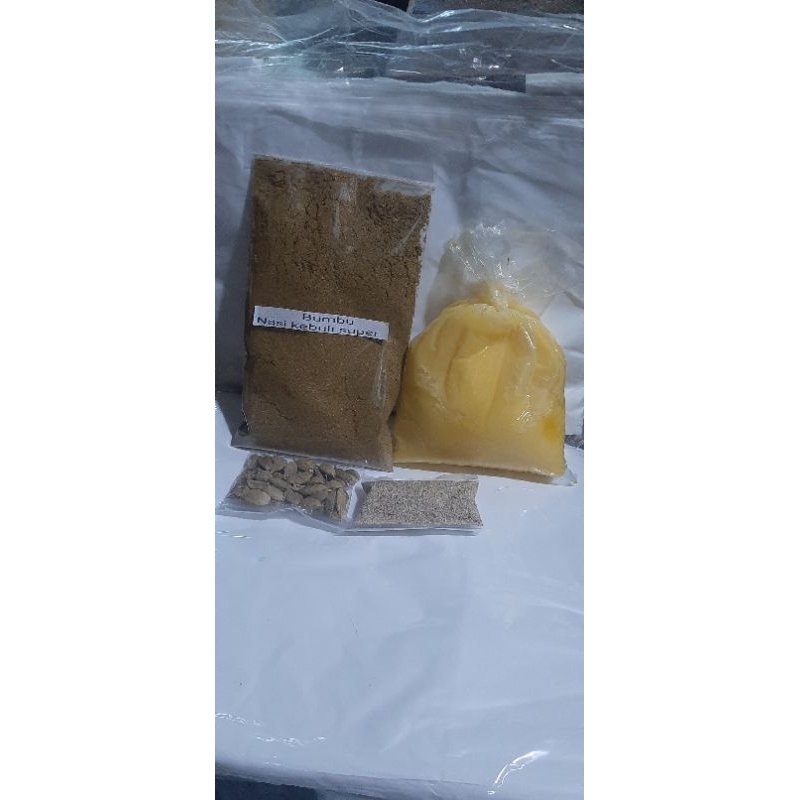 

bumbu nasi kebuli 1paket4macam buat 4liter beras