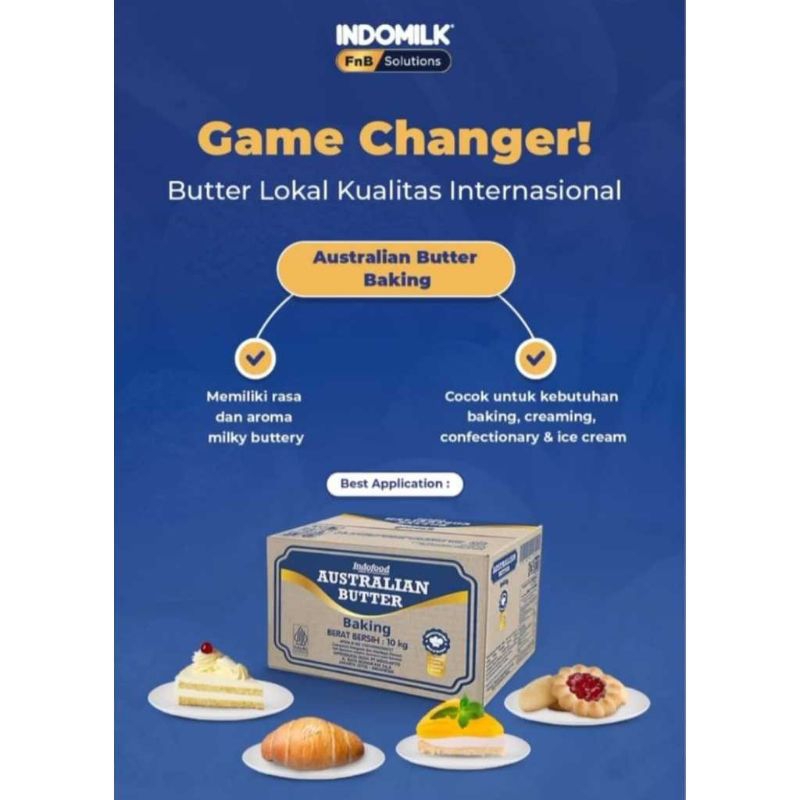 

Australian butter unsalted repack