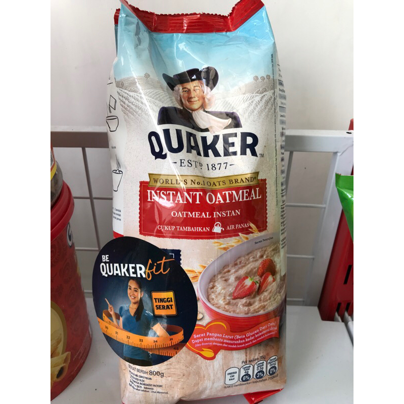

Quaker instant oatmeal 800gr