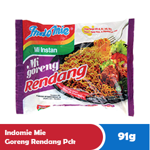 

INDOMIE MIE GORENG RENDANG PCK 91g satuan