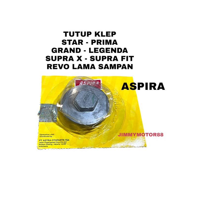 TUTUP KLEP STAR PRIMA GRAND LEGENDA SUPRA X SUPRA FIT REVO LAMA MEREK ASPIRA HIGH KUALITAS SUPER