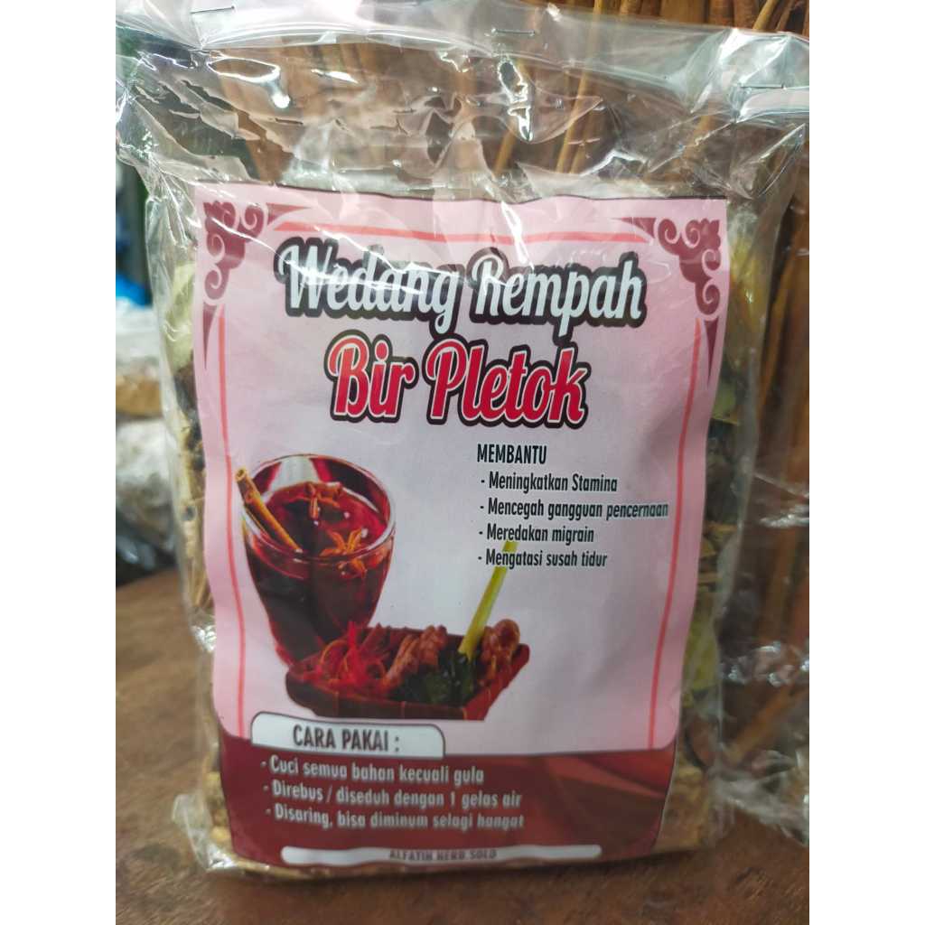 

WEDANG REMPAH BIR PLETOK MINUMAN HERBAL DARI BAHAN ALAMI ASLI