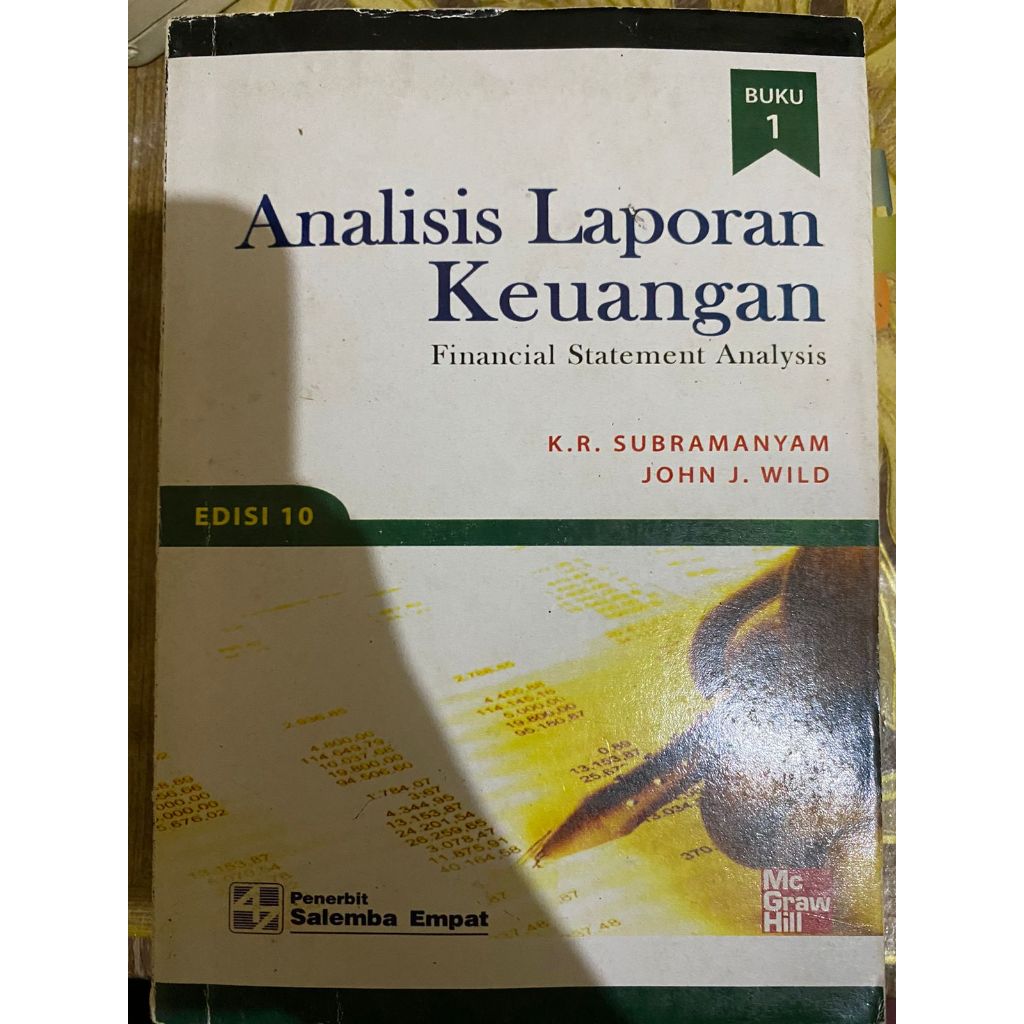 Analisis Laporan Keuangan Buku 1 Edisi 10  K.R. Subramanyam, John J.Wild