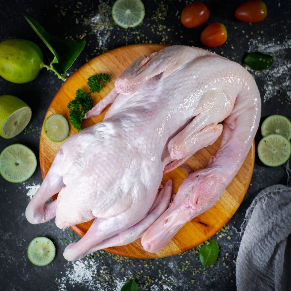 

Bebek Hibrida Peking Segar Beku Frozen