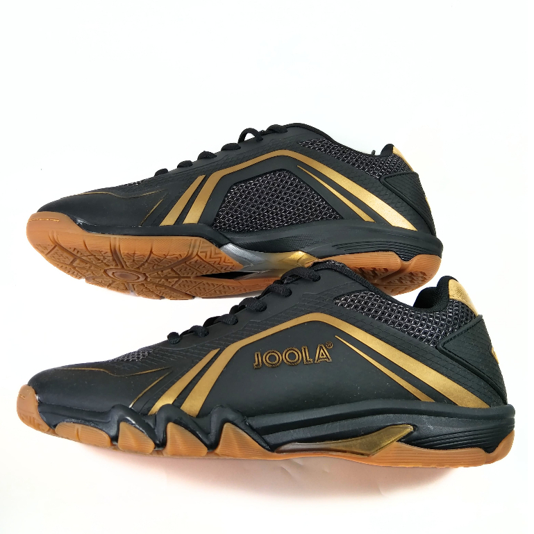 new hot sale sepatu joola/ sepatu tennis meja/badminton/ voli warna putih biru hitam emas original