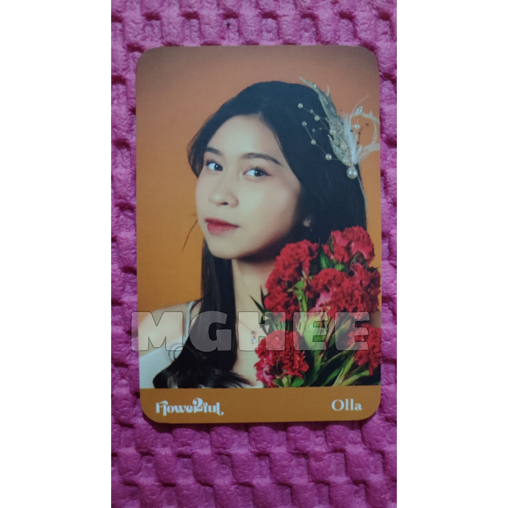 PHOTOCARD OLLA ANNIV FLOWE12FUL JKT48