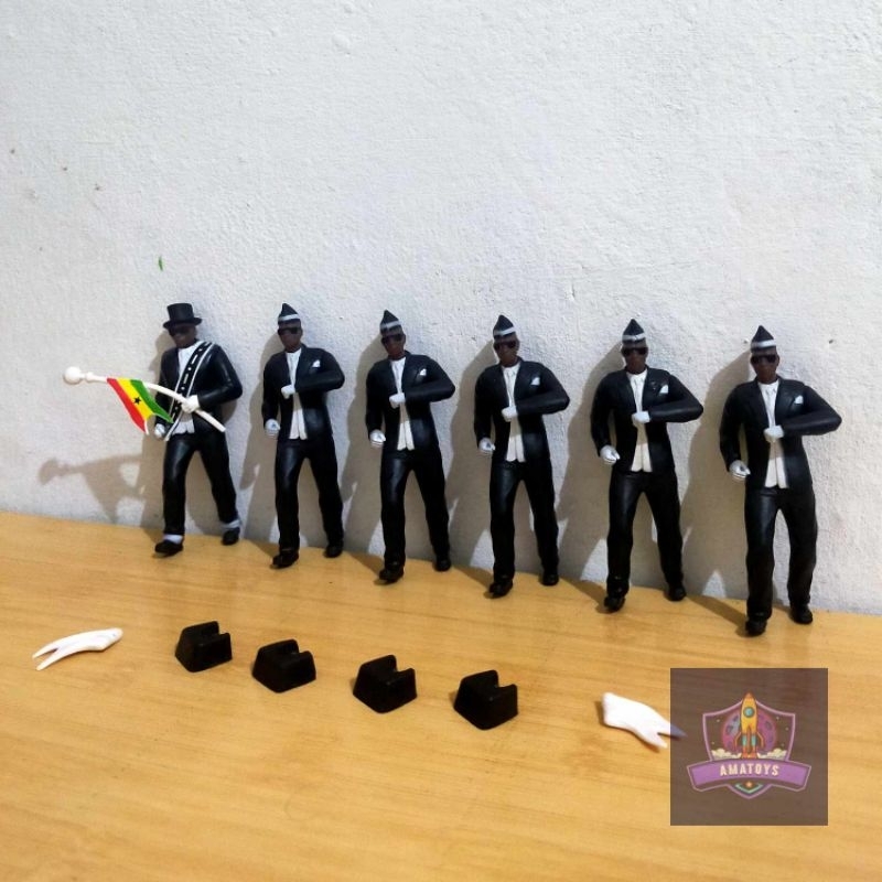 Set Figure Langka Meme Coffin Guys