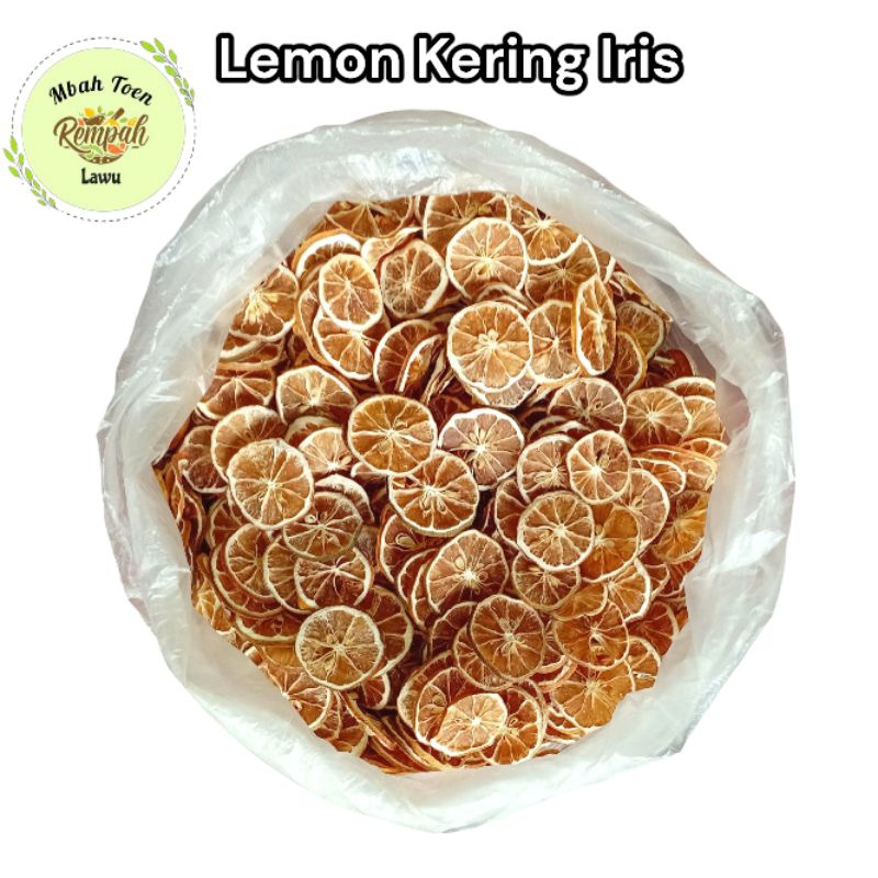 

Lemon Kering Iris Grad A 1kg/Sun Dried Lemons Slice 1kg