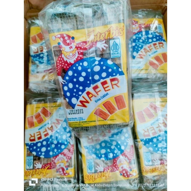 

WAFER INTERBIS COKLAT 20pcs