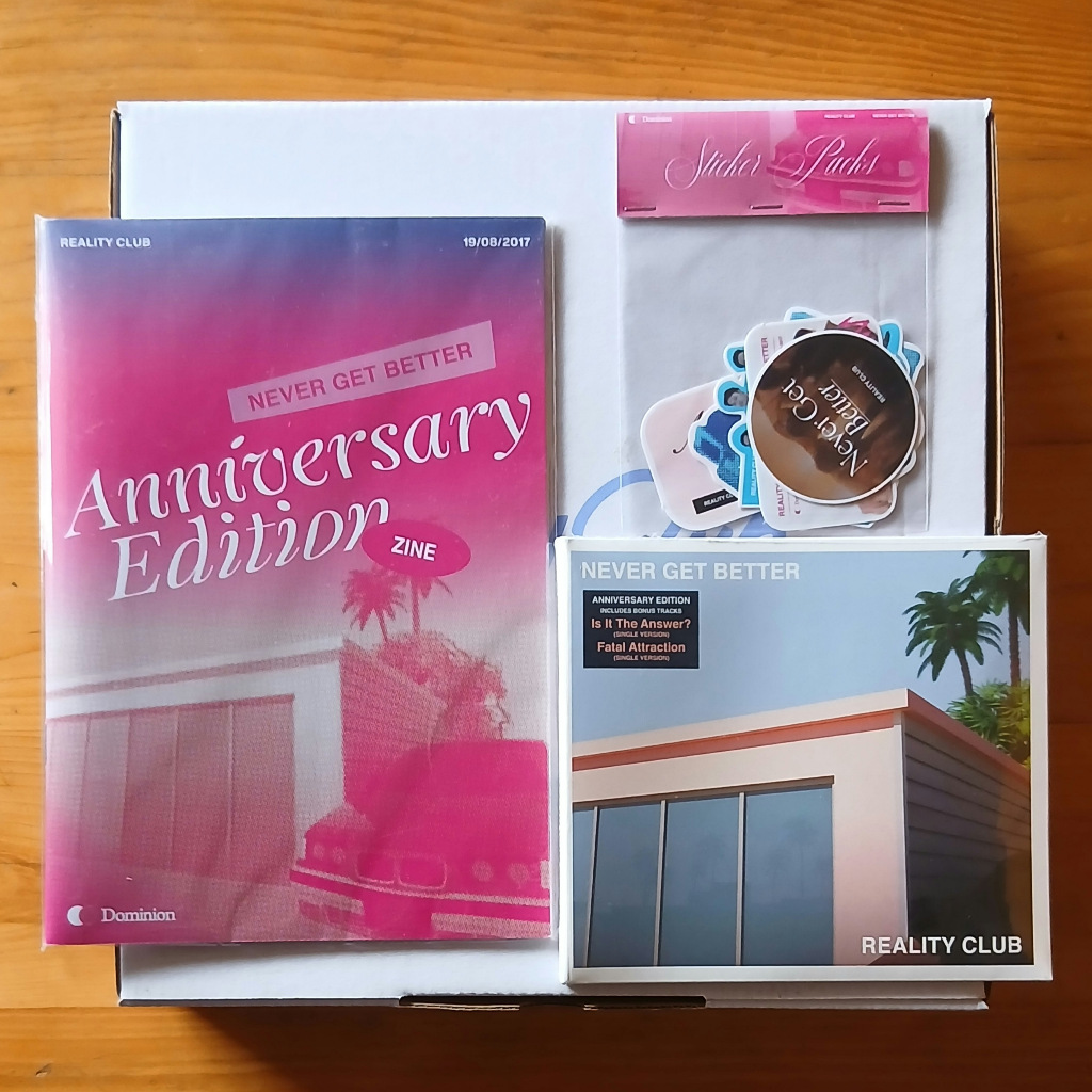 Cd REALITY CLUB - Never Get Better (Anniversary Edition)