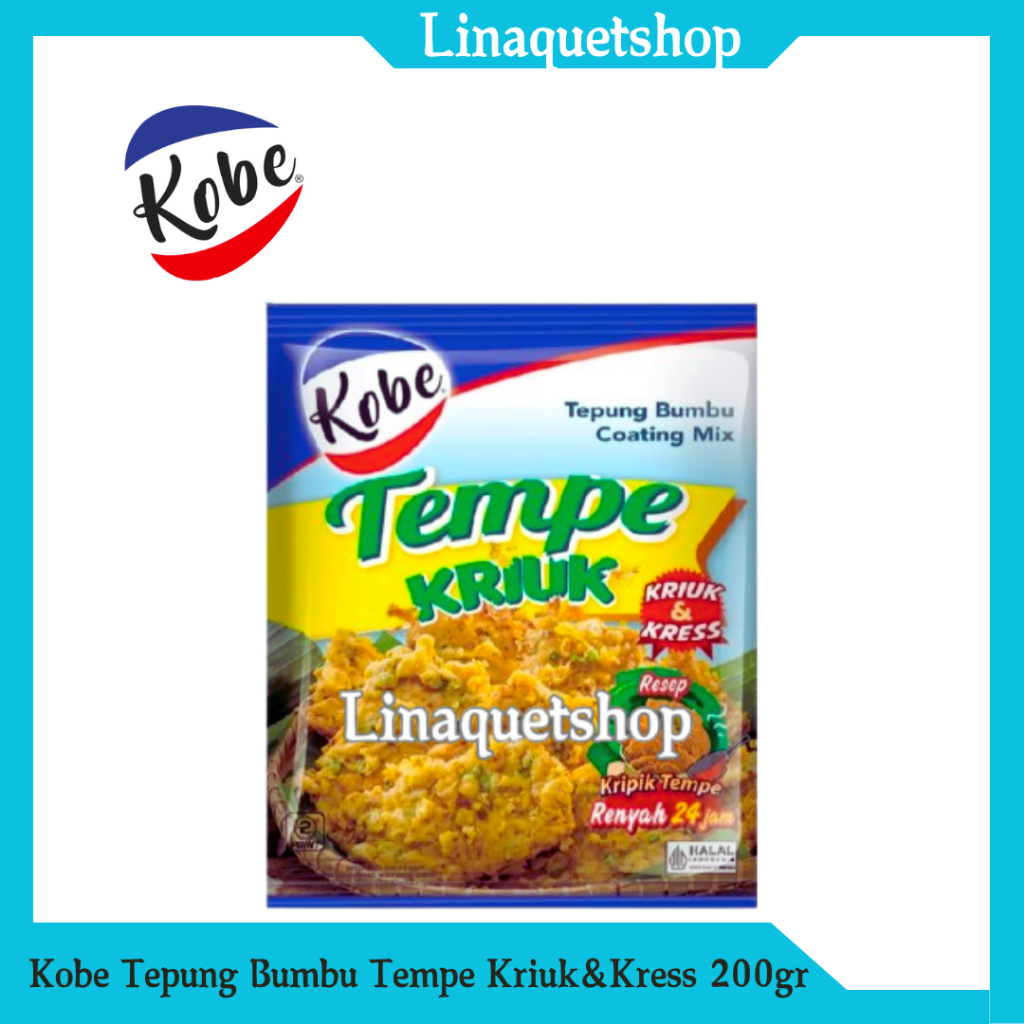 

KOBE Tepung Bumbu Tempe Kriuk&Kress 200gr