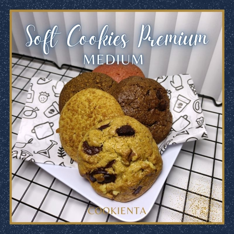 

Soft Cookies Premium Medium Isi 4-5 - COOKIENTA