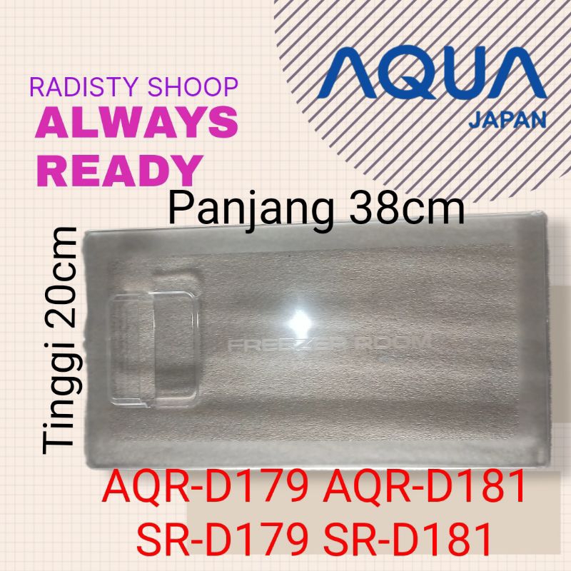 Tutup freezer Evap door kulkas sanyo Aqua japan untuk model SR-D179 SR-D181 SR-D187 SR-D191 AQR-D179