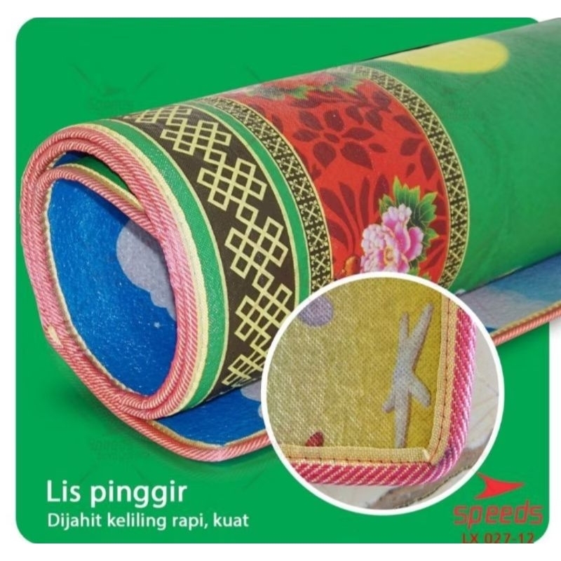 Karpet Bolak Balik 180×180cm /Karpet Foam Busa Tebal /Tikar Karakter /Spon Motif Karakter Premium