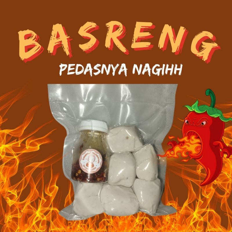 

Basreng chili oil | Baso goreng chili oil mentah