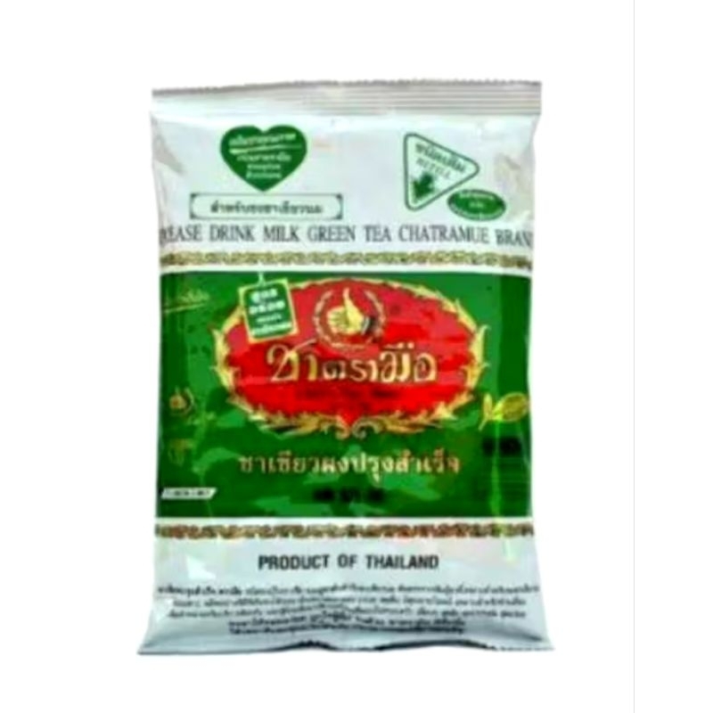 

Thai greentea chatramue 200gr asli