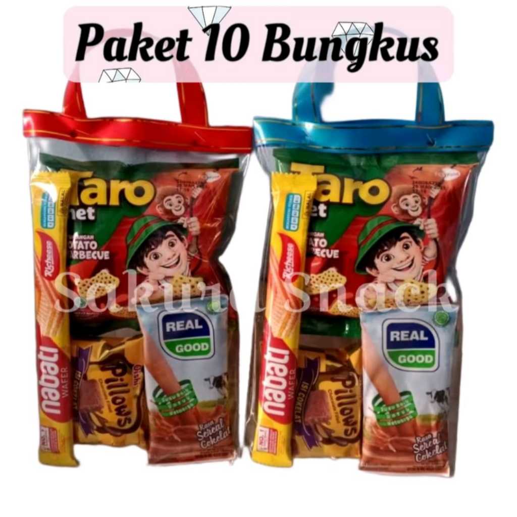 

10 Bungkus Snack Ulang Tahun / Bingkisan Souvenir Ulang Tahun Anak Terlaris