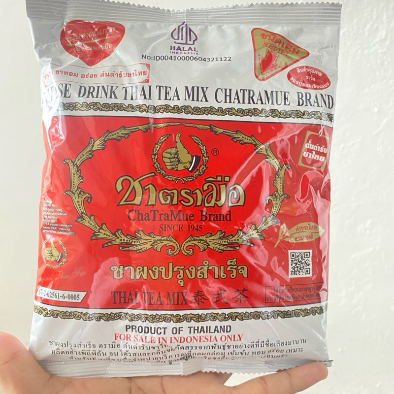 

Teh Thailand Chatramue Thai Tea400gr ( ready Stock exp 2026 )