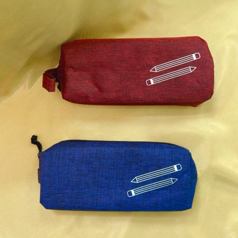 

Kotak Pensil Pencil Case Medium denim Alat Tulis Sekolah