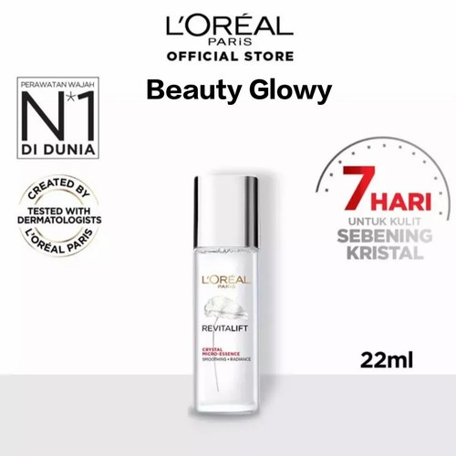 Loreal Revitalift Crystal Micro Essence 22ml Toner Travel Size