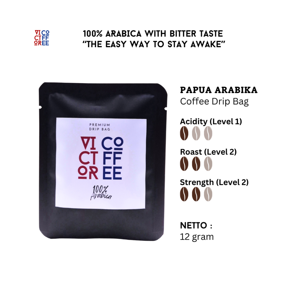 

[ISI 5] Victor Coffee Drip Bag | Kopi Seduh Instant Dengan Filter
