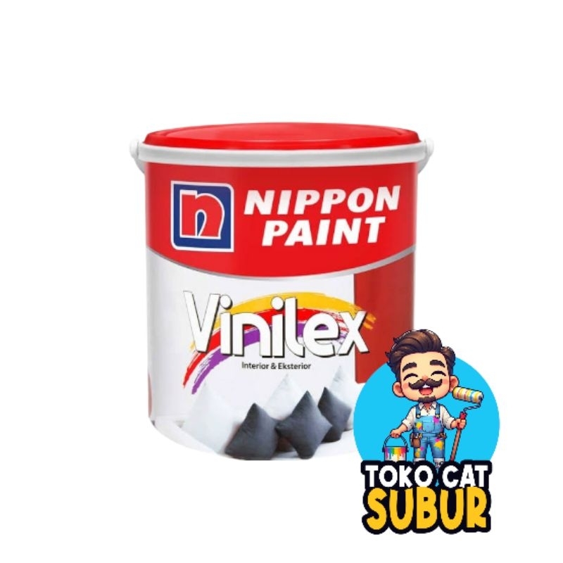 Cat Vinilex 5000 Untuk Cat Tembok Eksterior dan Interior Nippon Paint 5kg Termurah