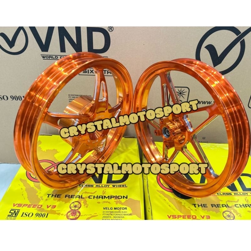 Velg Vnd V Speed V3 Ring 14 Vario 110/ Vario 125/ Vario 150/ Beat/ Scoopy/ Spacy 160/185x14 Velg Rac