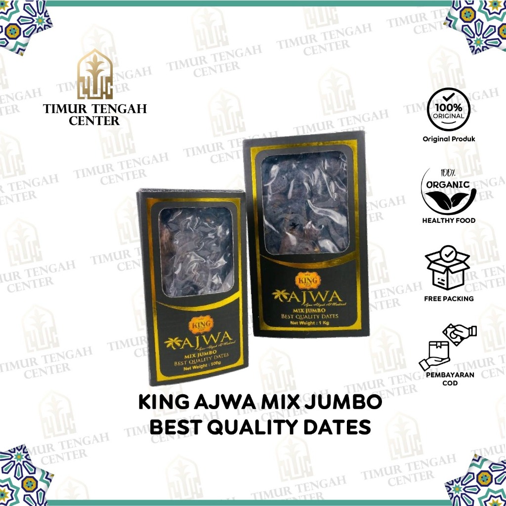 

King Ajwa Mix Jumbo Best Quality Dates