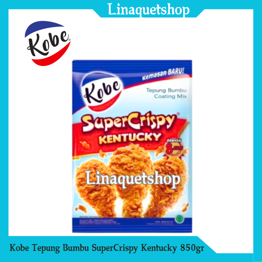 

KOBE Tepung Bumbu SuperCrispy Kentucky 850gr