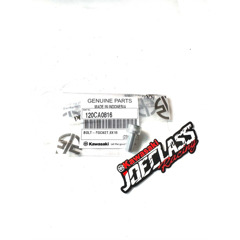 Screw Bolt Socket 8x16 Bracket Caliper Rear KR150  Baut L Brecket Breket Dudukan Pala Babi Kaliper R