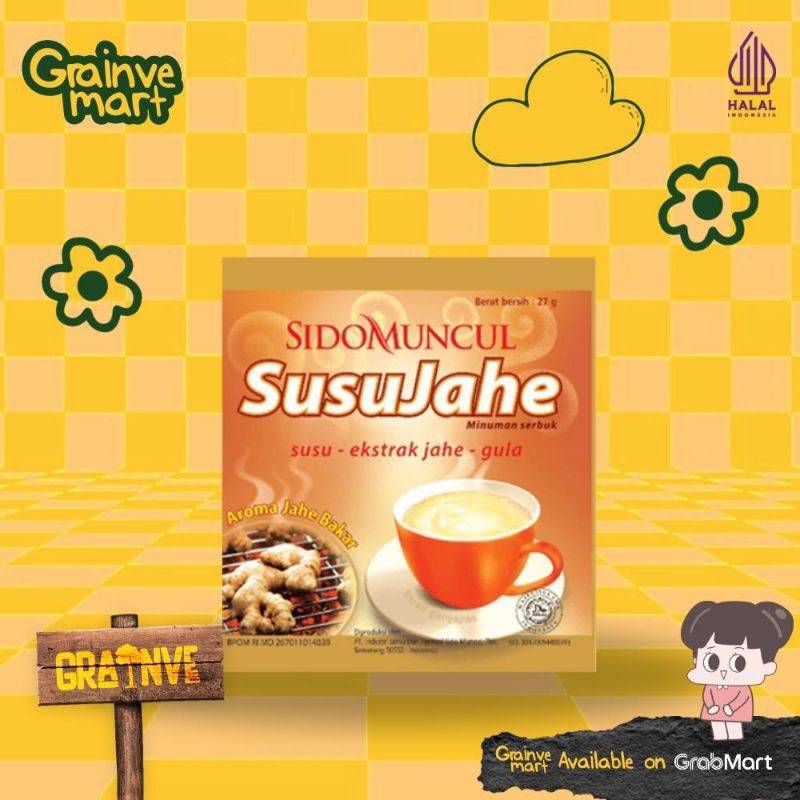 

SIDOMUNCUL SUSU JAHE minuman bubuk instant