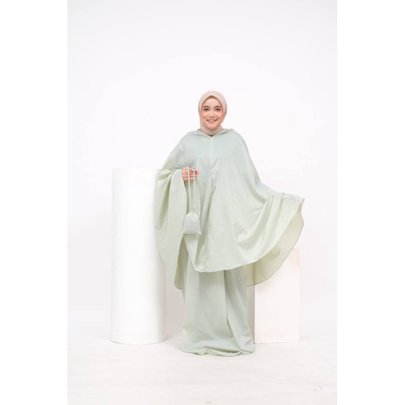 Mukena Mini Travel Size - Parasut Premium Korea