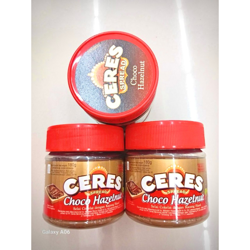 

Ceres spread choco hazelnut 200gr selai