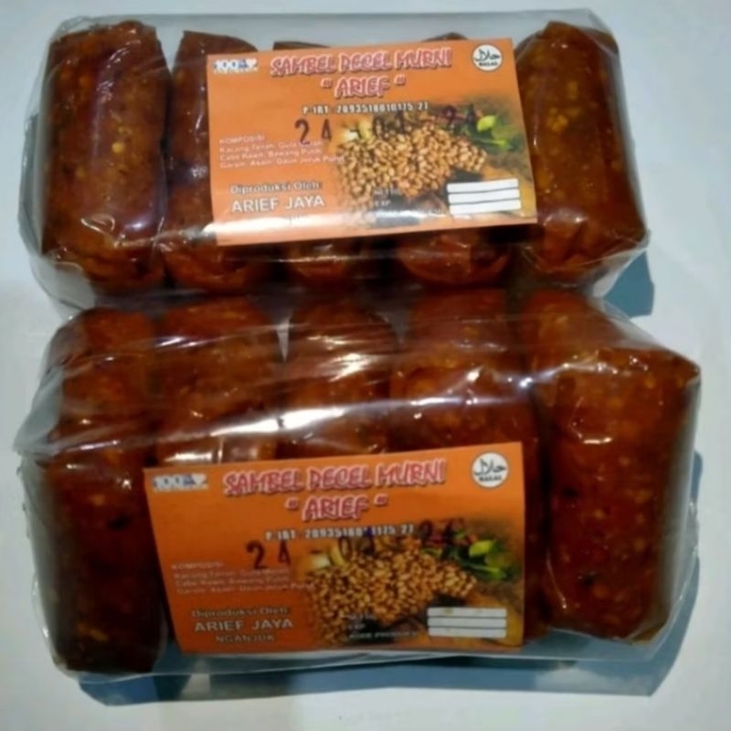 

Sambal Pecel Asli Khas Kota Nganjuk Sambal Kacang Sangrai Cocok Untuk Teman Makan