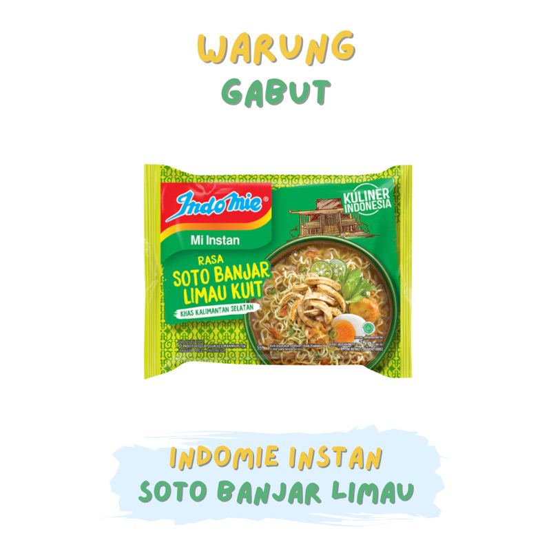 

Indomie Soto Banjar Limau Kulit