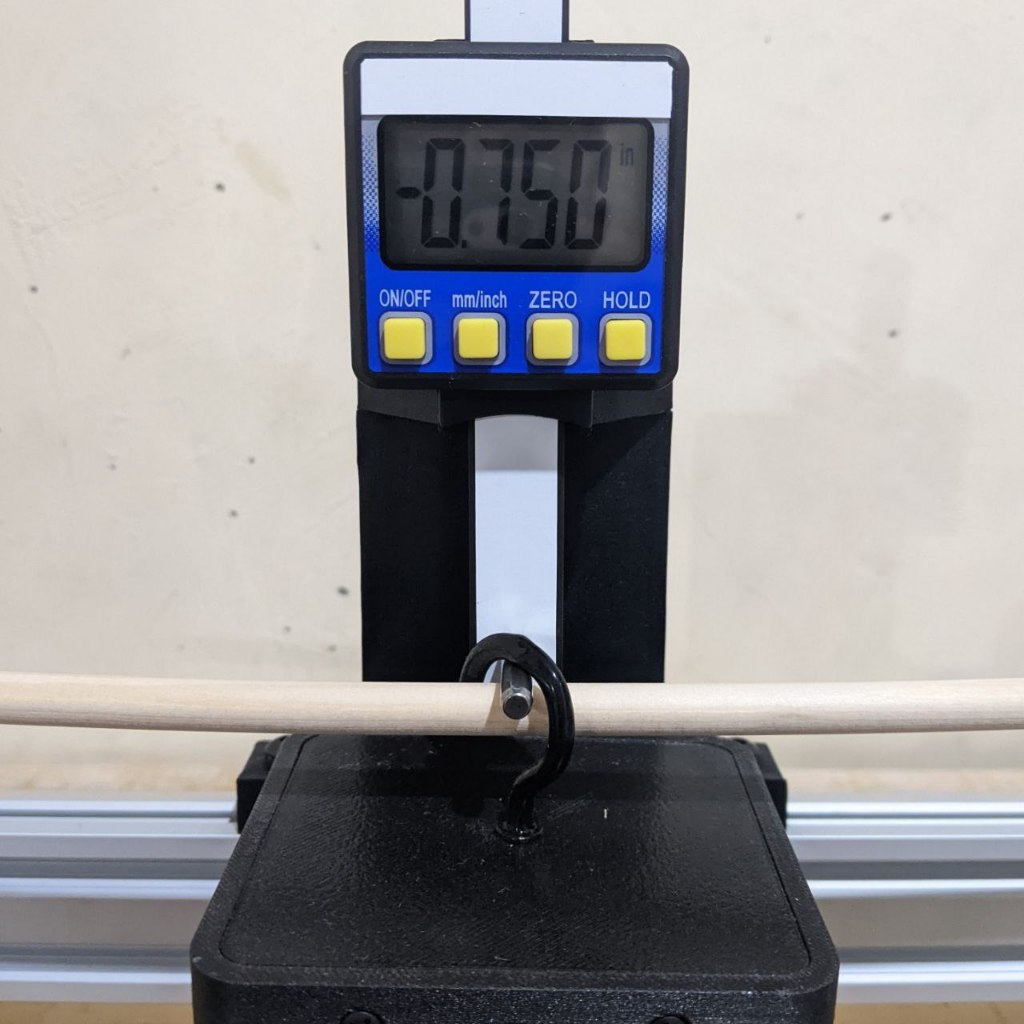 Custom Shaft White Spruce Batang Kayu Cemara Import Sortir Berat Spine Kelurusan Silinder Halus Alat