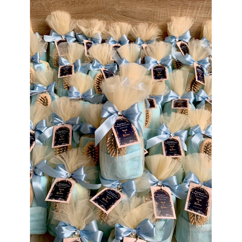 SOUVENIR SAJADAH POUCH HANDUK - SOUVENIR PERNIKAHAN - SOUVENIR AQIQAH TASYAKURAN KHITAN UMROH BIRTHD