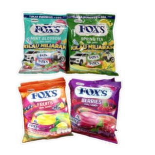 

PERMEN FOXS OVAL ALL VARIANT 125 GR ISI 50 PCS